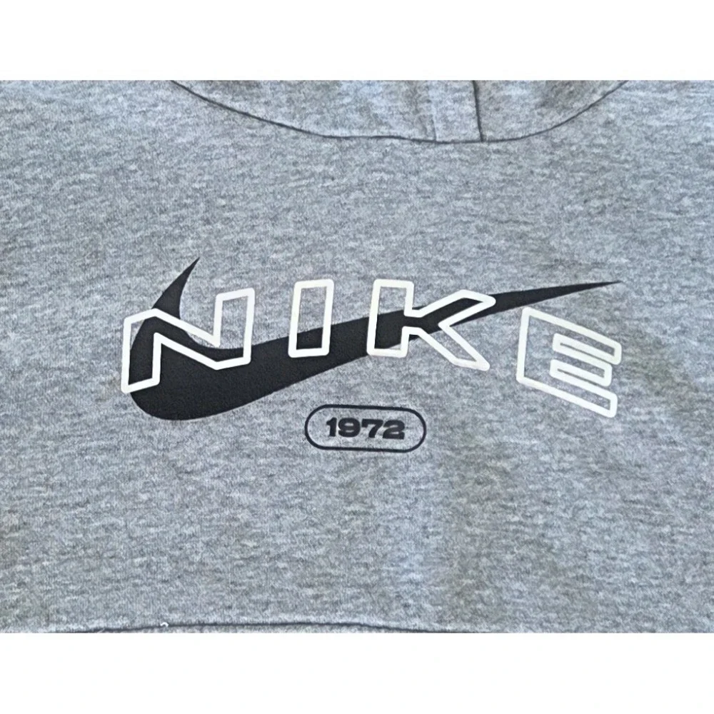 Boy's Gray Nike Hoodie 3T, Logo Swoosh Toddler